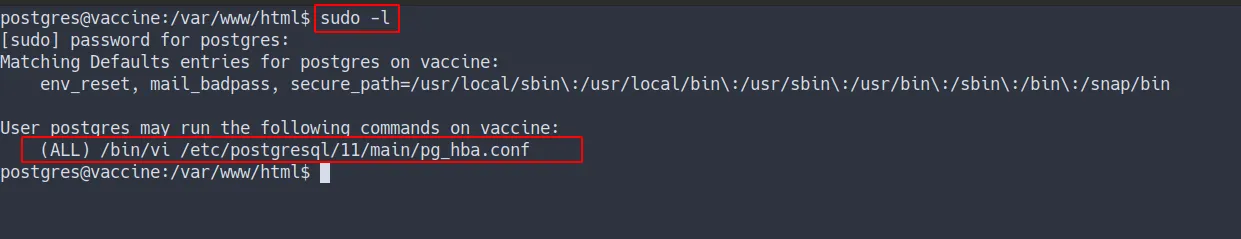 check sudo permission