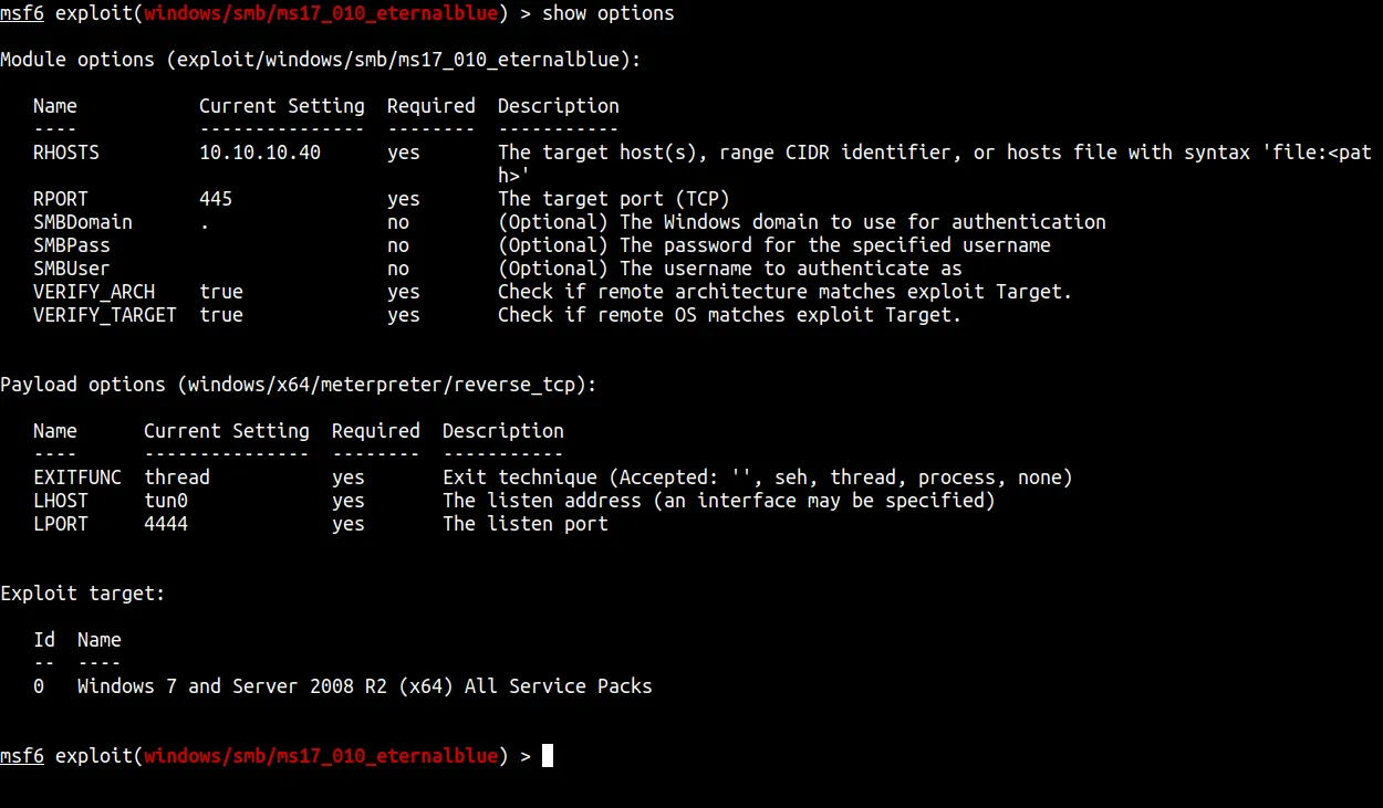 setup listener ip and port