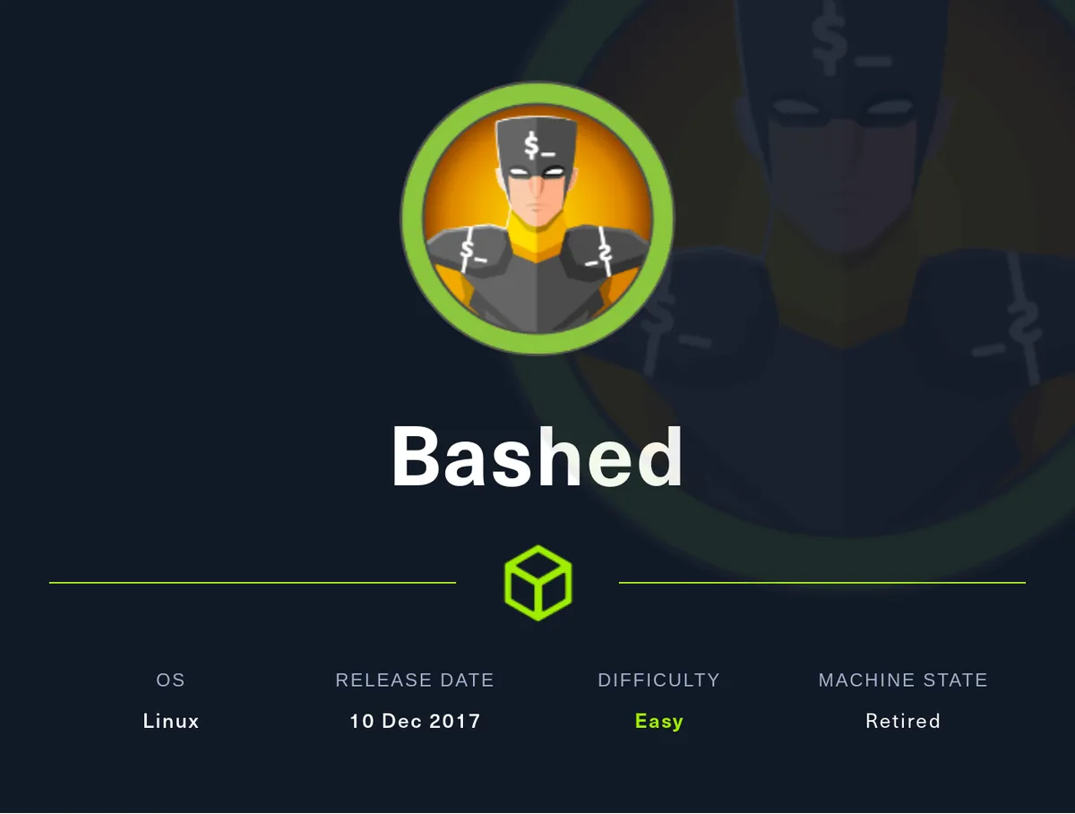 HackTheBox - Bashed Writeup