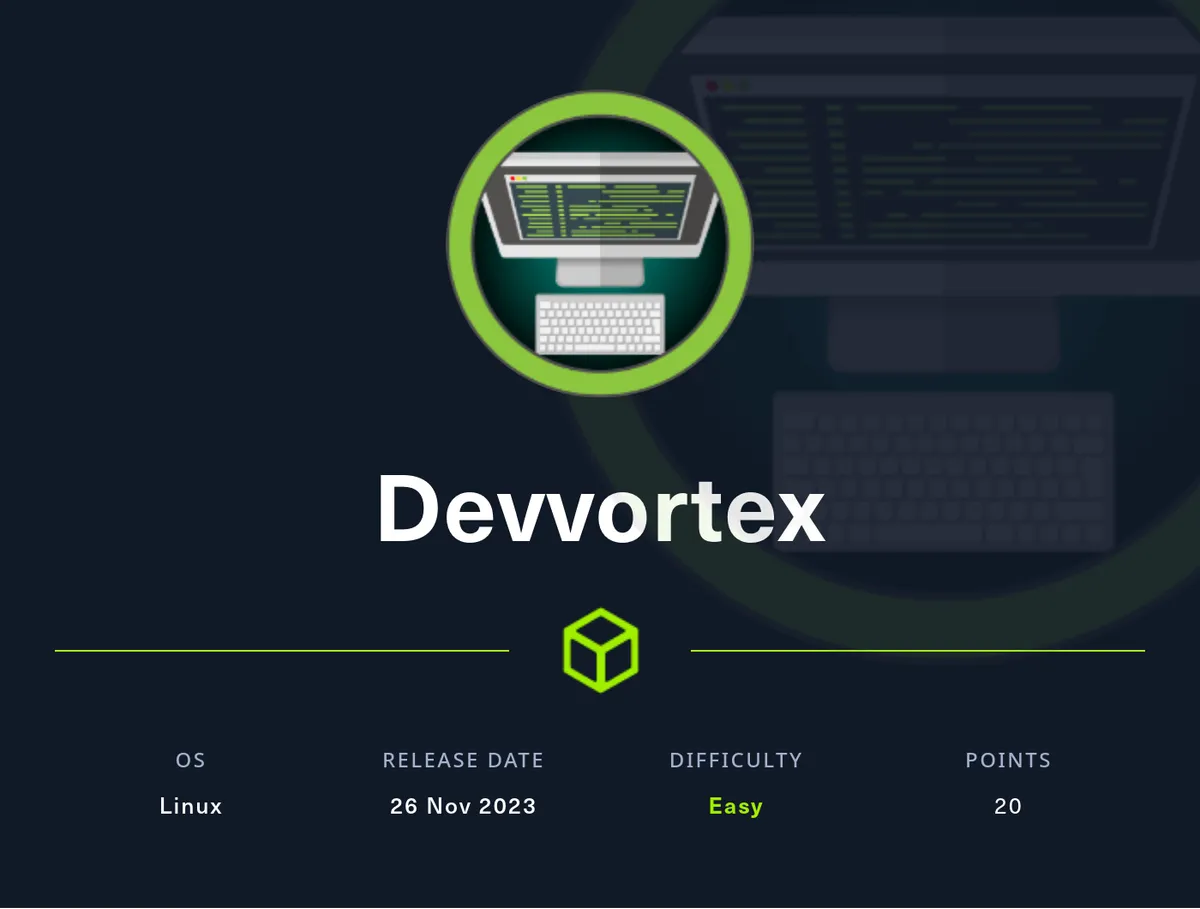 HackTheBox - Devvortex Writeup