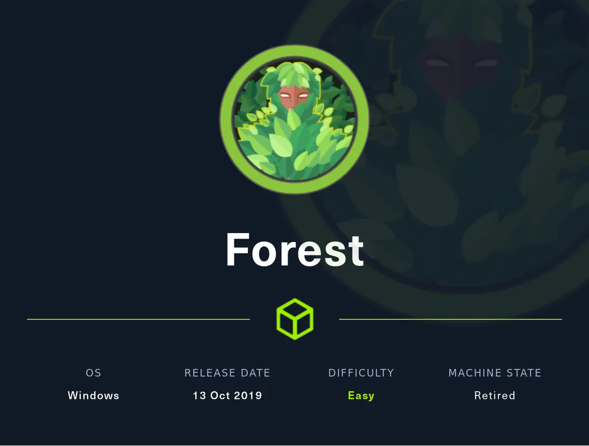 HackTheBox - Forest Writeup