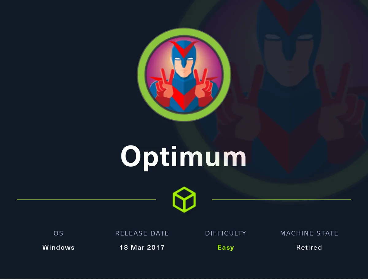 HackTheBox - Optimum Writeup