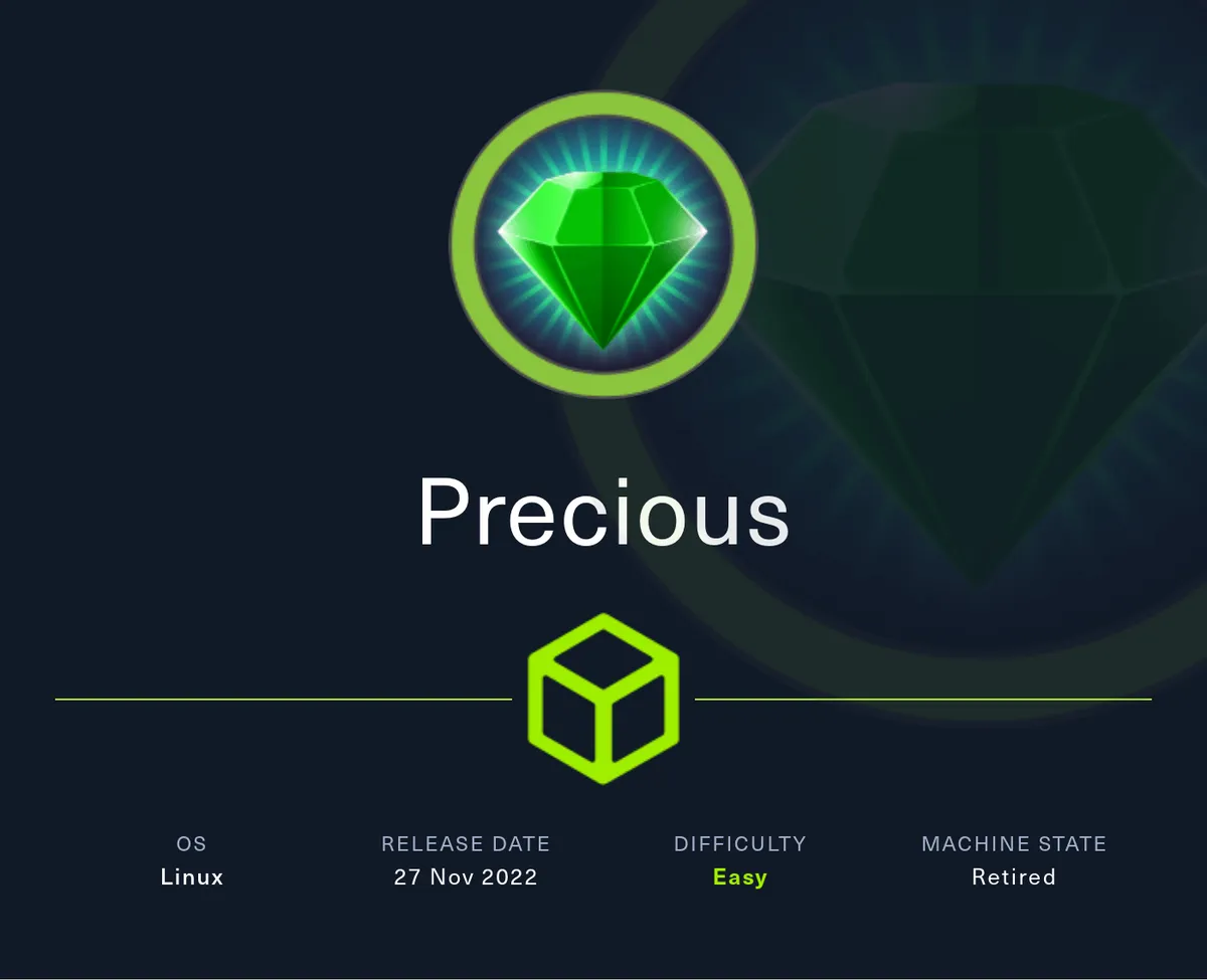 HackTheBox - Precious Writeup