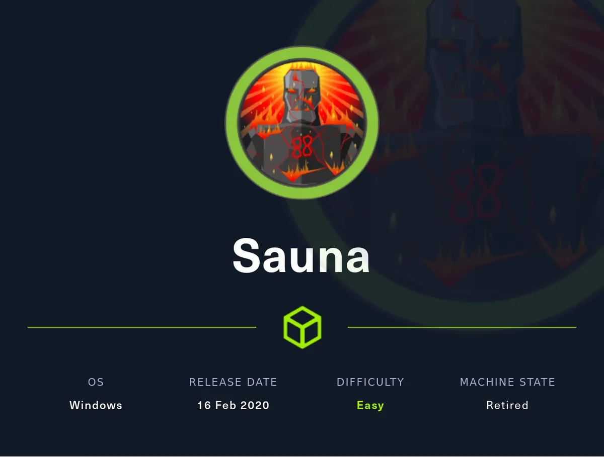 HackTheBox - Sauna Writeup