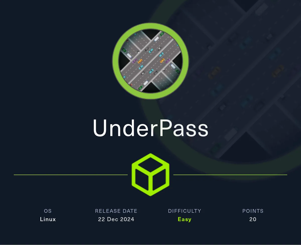 HackTheBox - UnderPass Writeup