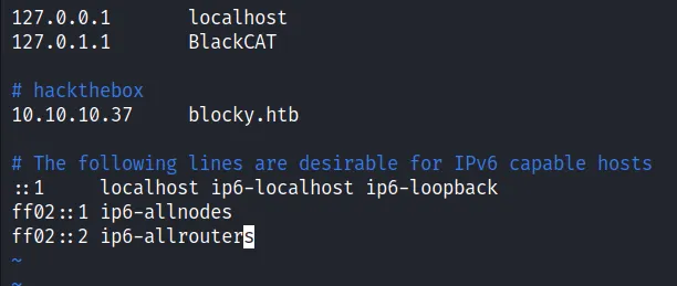 add hostname /etc/hosts