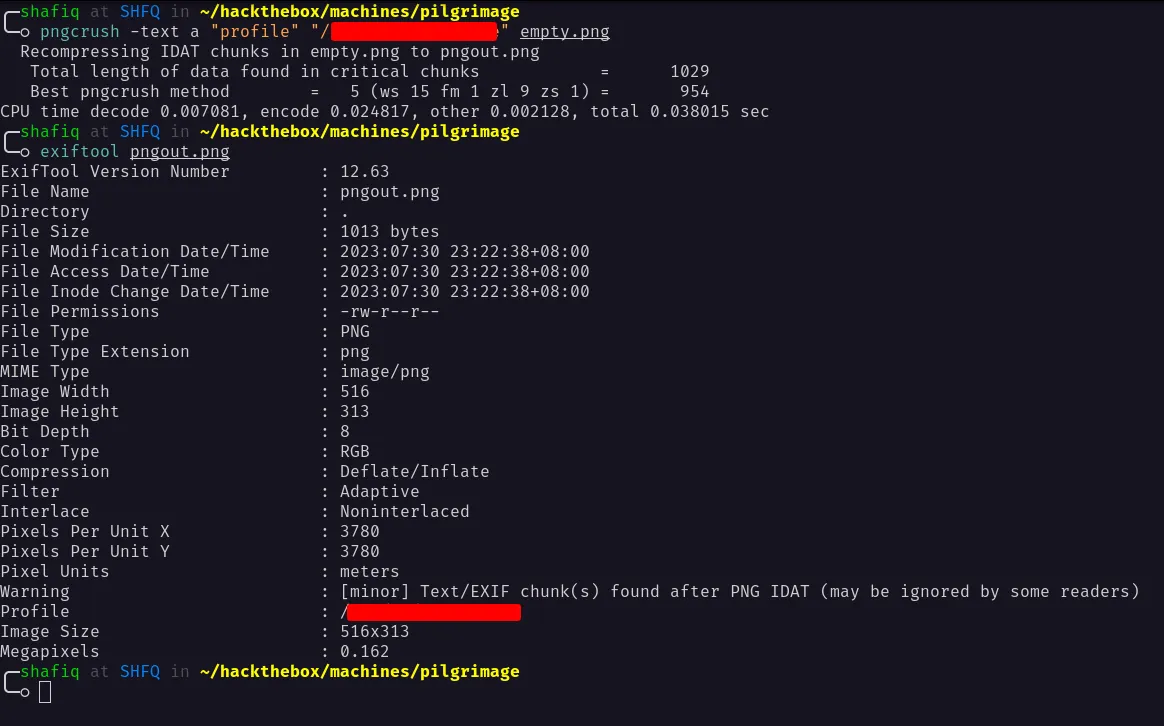 pngcrush create malicious image