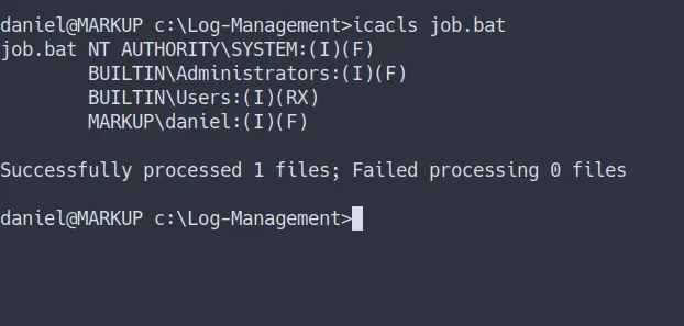 checking file permission