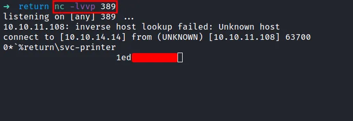 grab the credentials