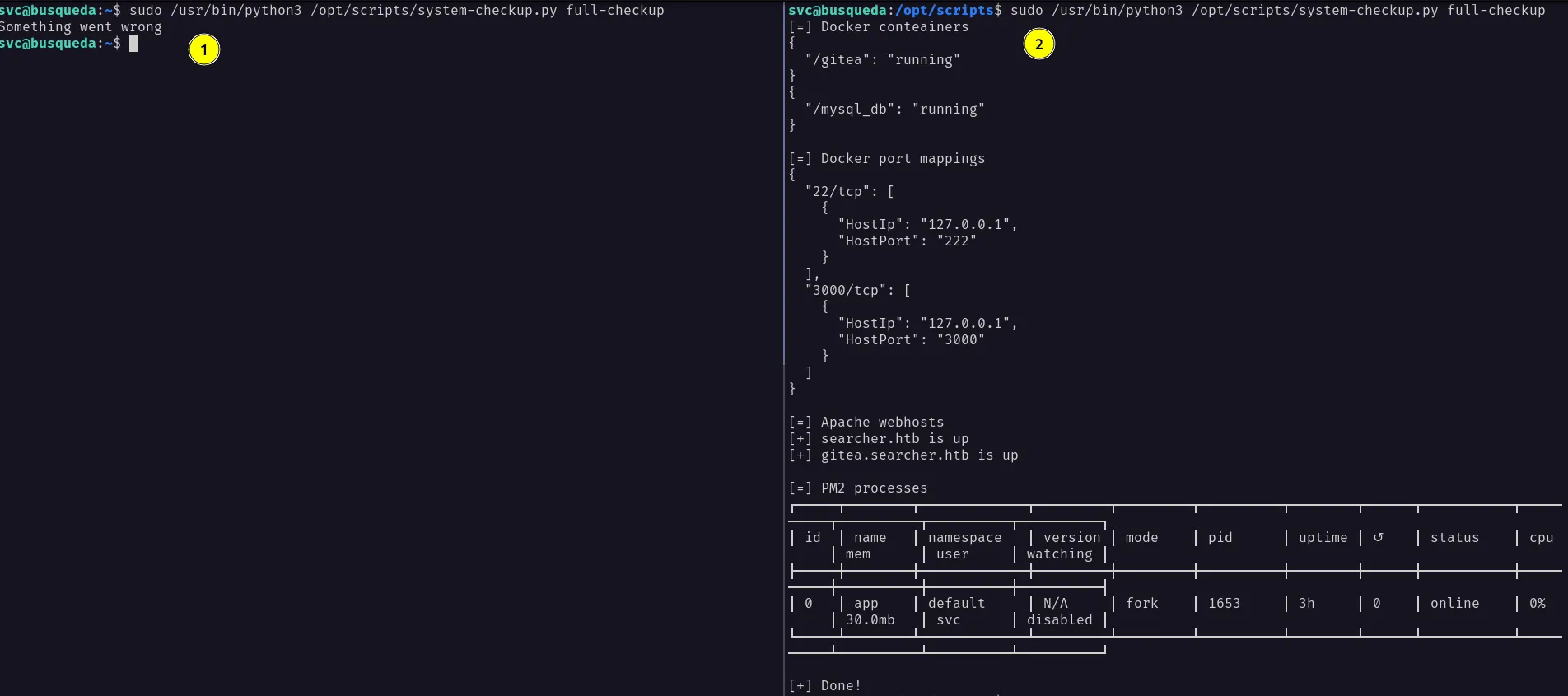 ran the script in the different directory