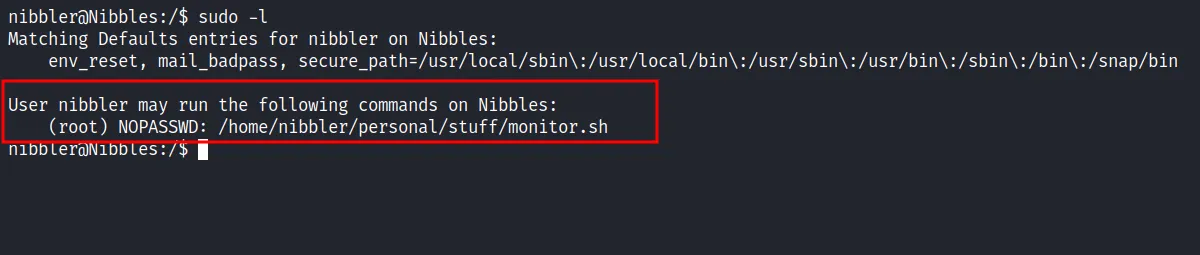 check sudo permission