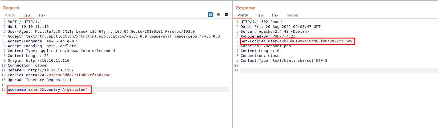 single quote register